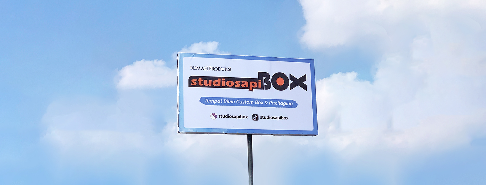 Banner Studiosapbox Custom Box Packaging Yogyakarta